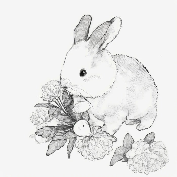 15 dessins de lapins à imprimer pour enfants originaux How long does a tattoo take to heal