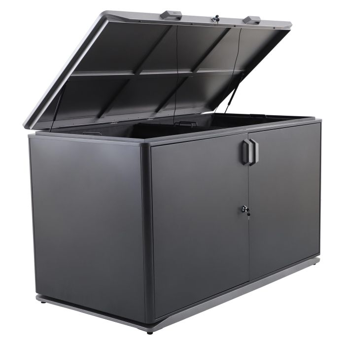 MWH Elegano Gartenbox 206x110x122cm Iron Grey/Graphit How to exfoliate lips